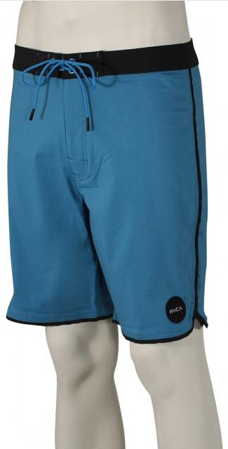 RVCA Mens South Eastern Swim Trunk in Blue Size 34 RVCA Mens South Eastern Swim Trunk in Blue Size 34