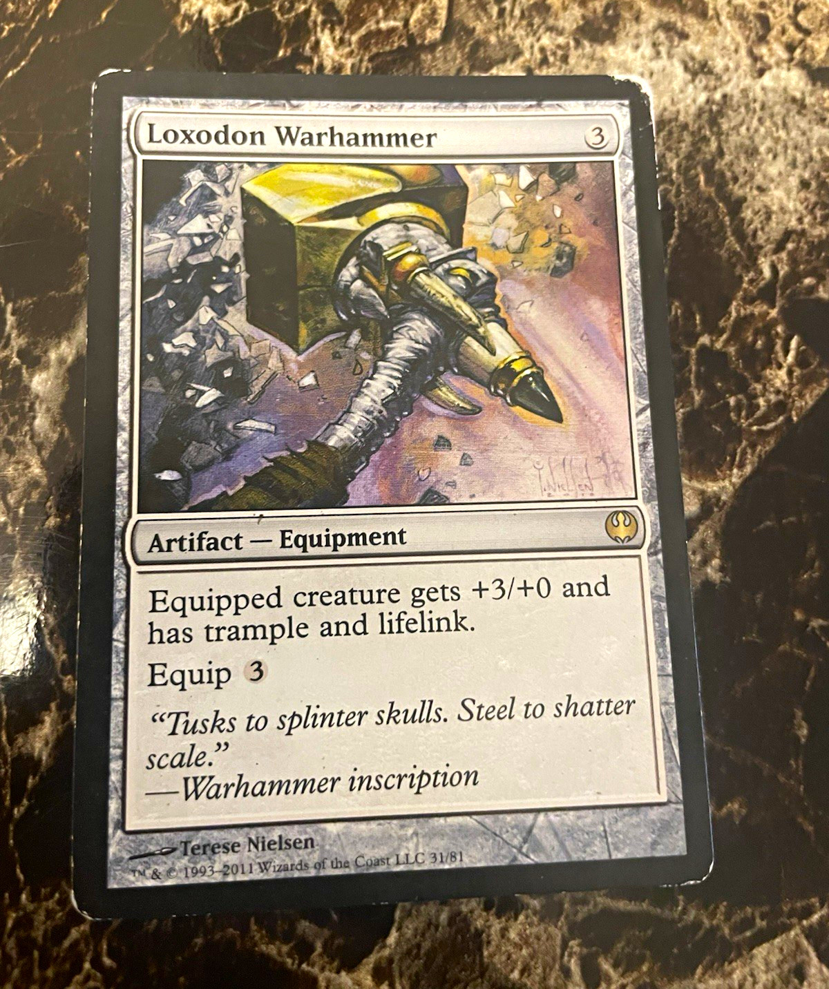 Wizards of the Coast Loxodon Warhammer Duel Decks KvsD #31 Rare EN Regular