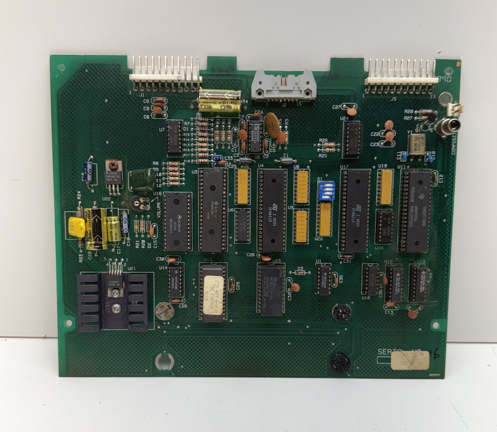 Arachnid English Marks Darts CPU Circuit Board, PCB, Untested Arachnid English Marks Darts CPU Circuit Board, PCB, Untested