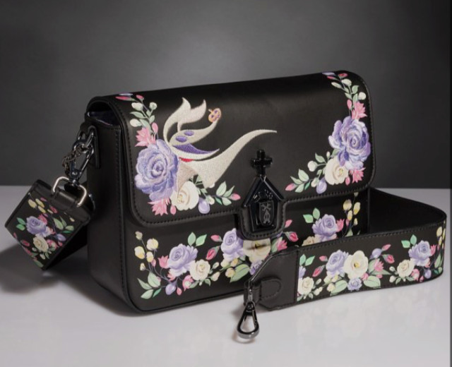 EXCLUSIVE Loungefly Nightmare Before Christmas Zero Floral Pumpkin Crossbody NWT