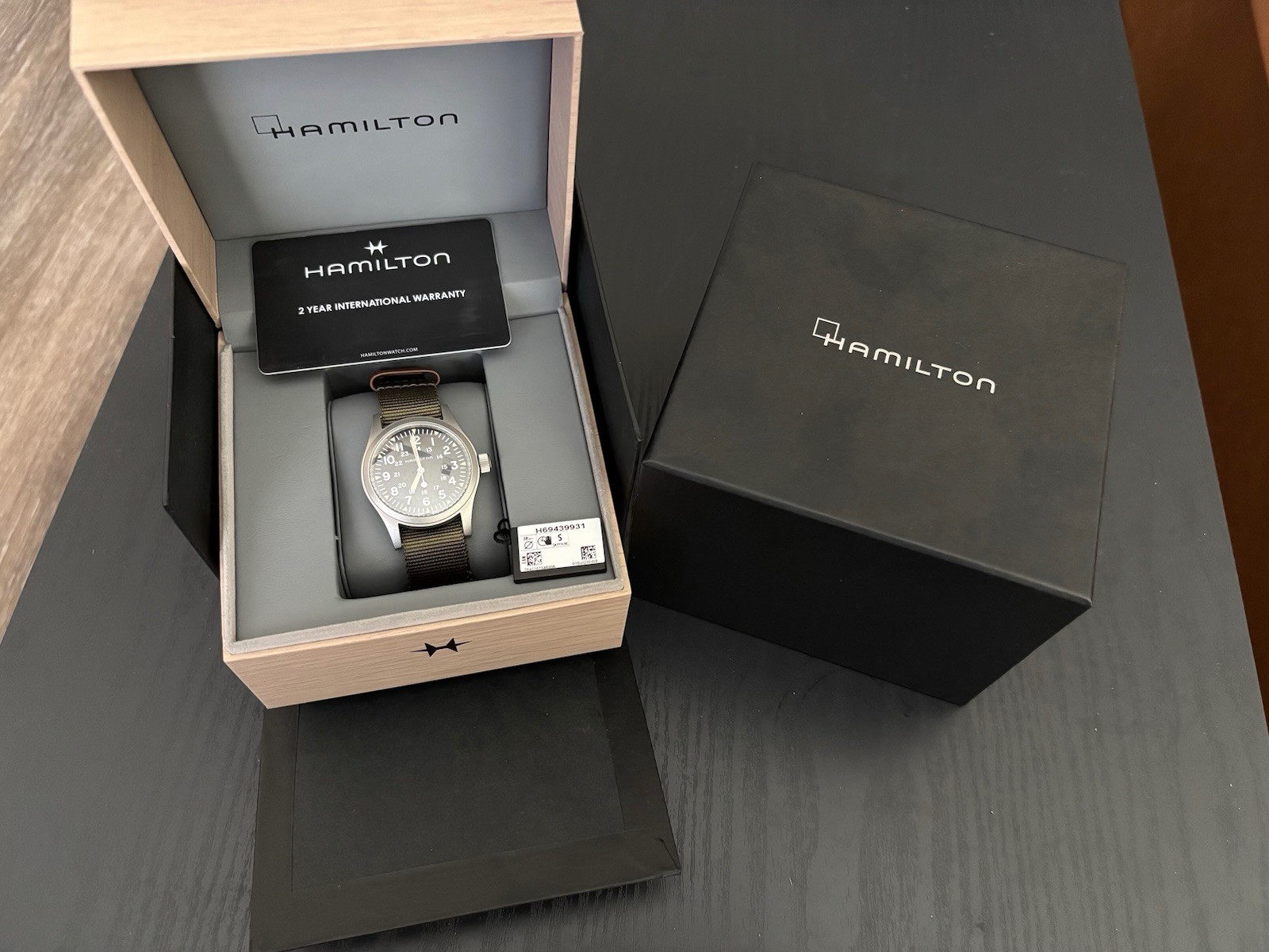 Hamilton Khaki Field 38mm Mechanical-Full Set