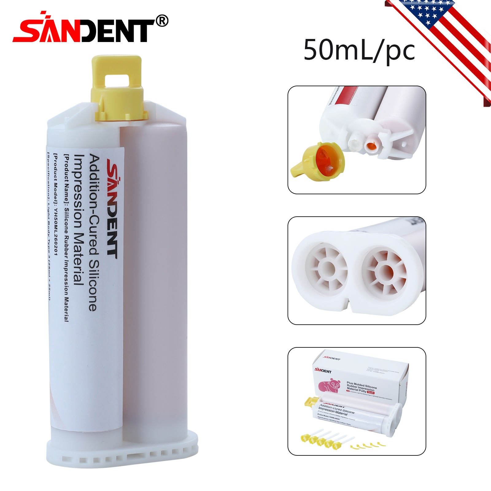 Dental Impression Material, VPS Heavy & Light Body, Fast & Regular (Choose Qtys)