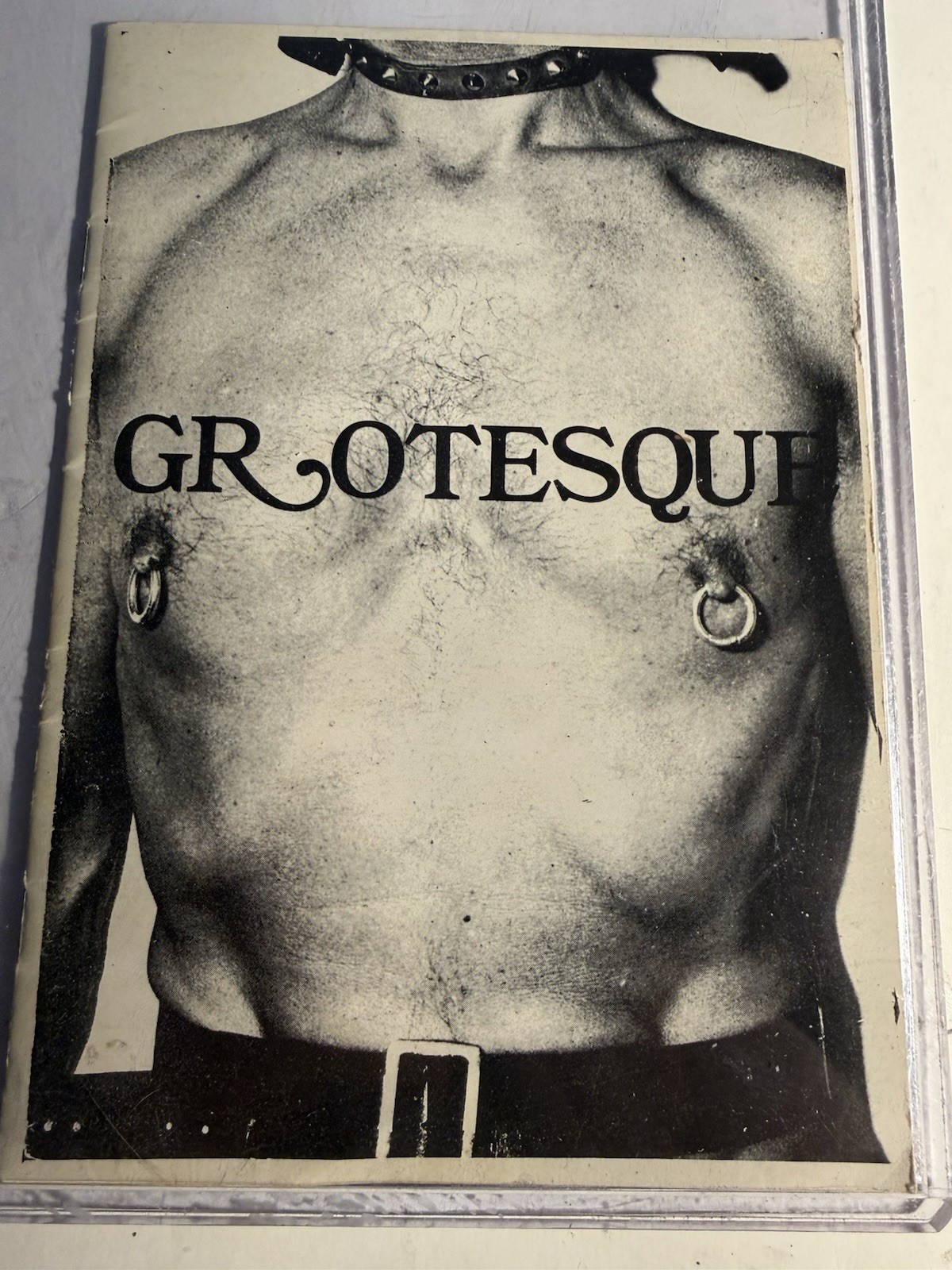 GROTESQUE #1 - NO DATE (1970’s) -VINTAGE UNDERGROUND KINK PHOTOGRAPHY MAGAZINE