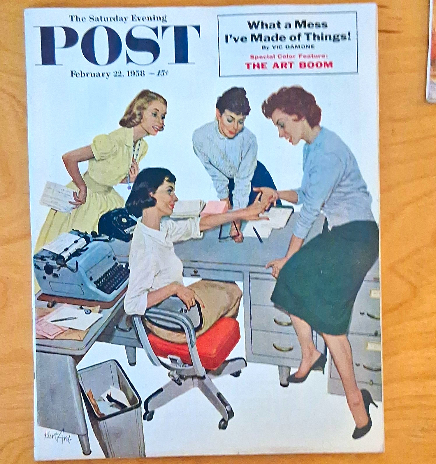 The Saturday Evening Post February 1958 English Illustrated Eleanor Roosevelt