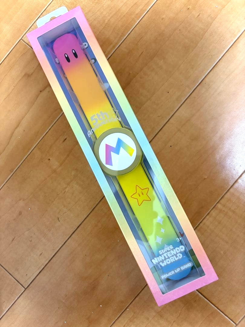 New USJ Super Nintendo World Invincible Mario 5th Anniversary Power Up Band LTD New USJ Super Nintendo World Invincible Mario 5th Anniversary Power Up Band LTD