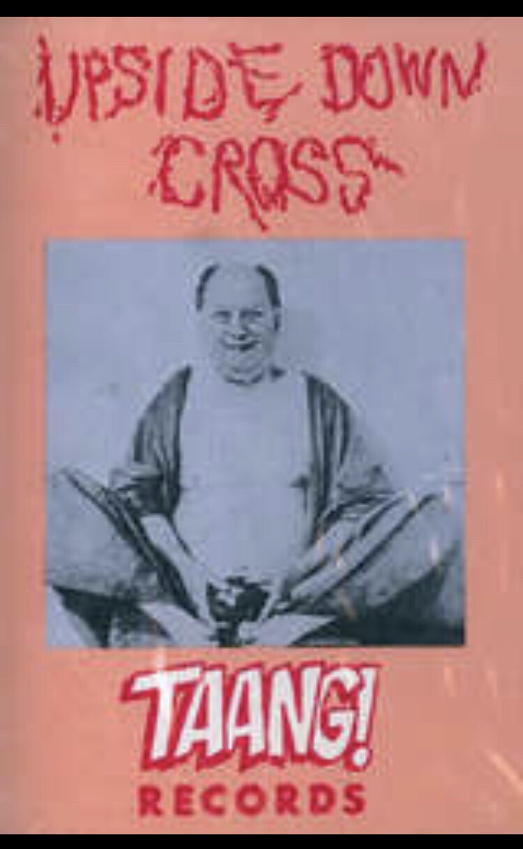 UPSIDEDOWN CROSS - Self Titled CASSETTE TAPE Taang Records