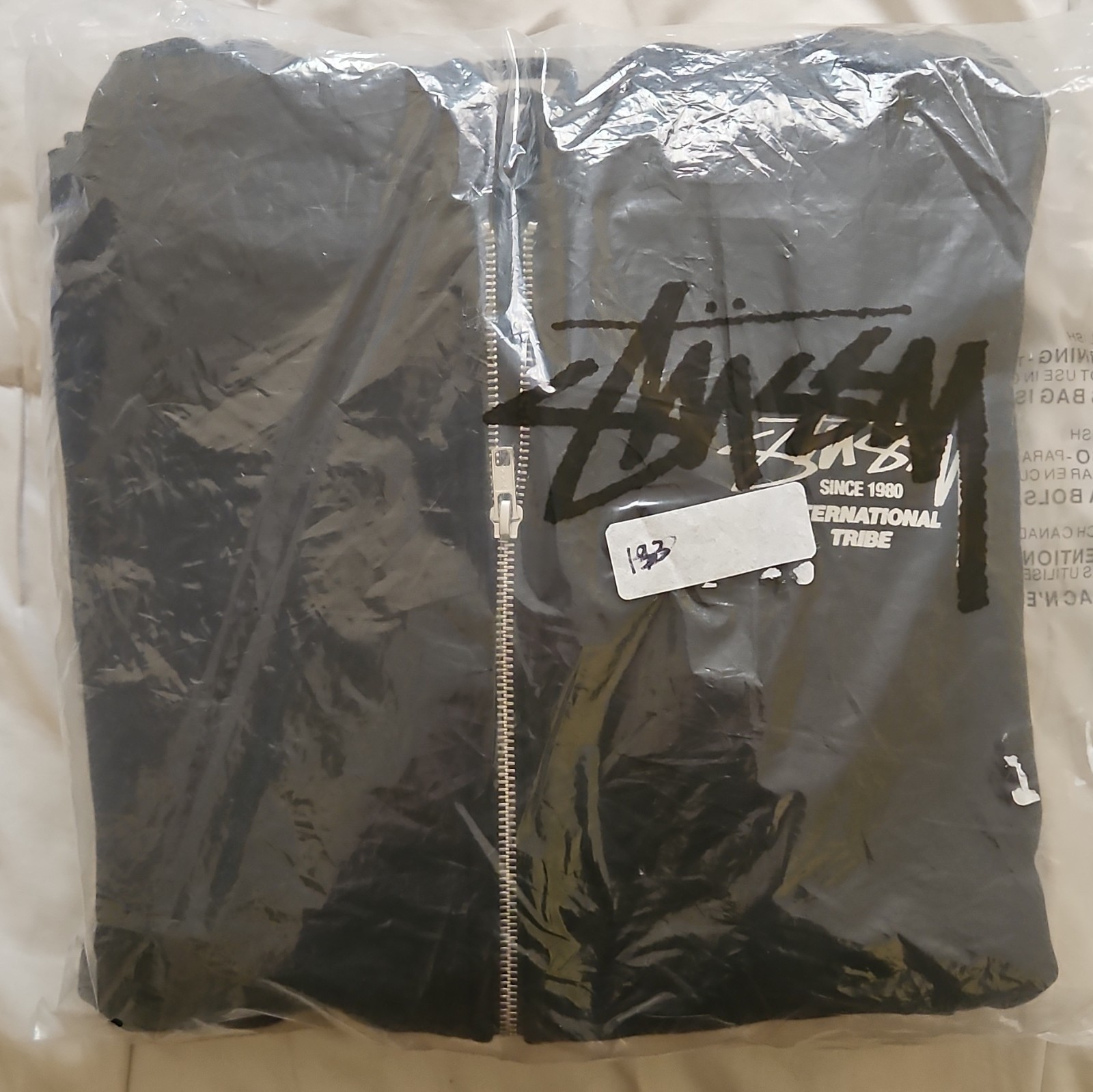 New Stussy International Tribe Saxophone Zip Up Hoodie Size XL Rare Authentic New Stussy International Tribe Saxophone Zip Up Hoodie Size XL Rare Authentic
