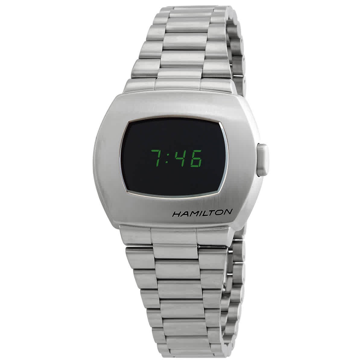 Hamilton American Classic PSR Quartz Digital Black Dial Men\'s Watch H52414131
