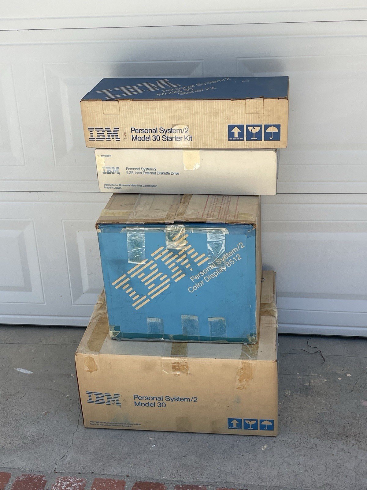 Vintage IBM Computer Personal 30 System/2 Model M Keyboard Deadstock? + Extras