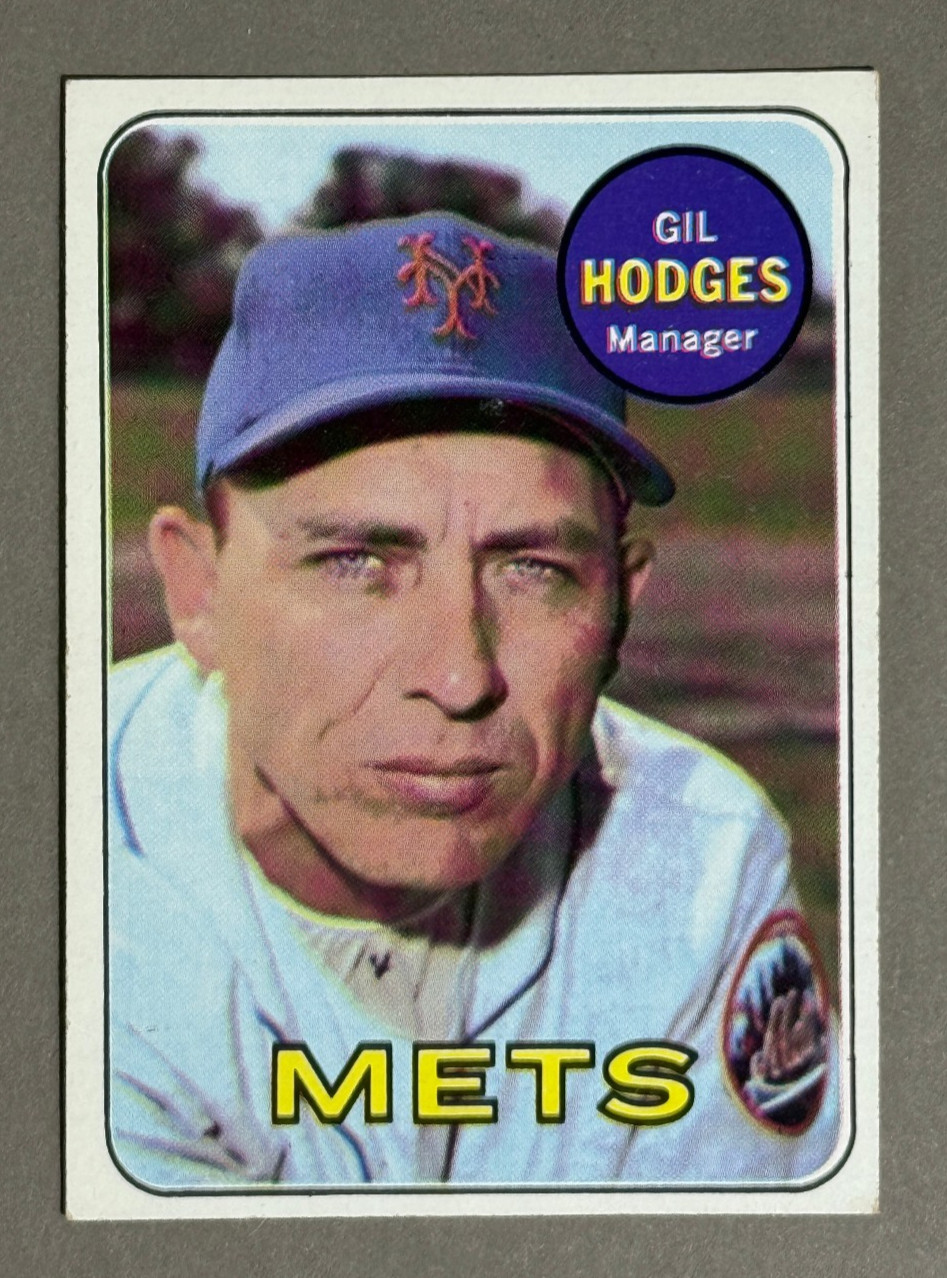 1969 Topps #564 Gil Hodges EX/EX-MT New York Mets