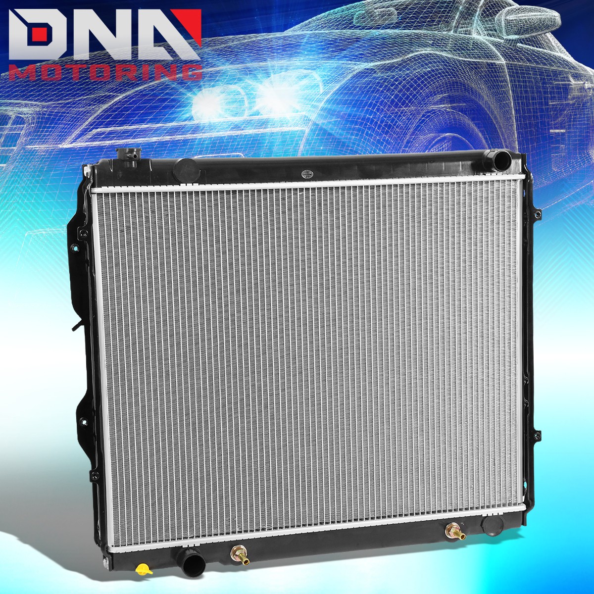 For 2000-2006 Toyota Tundra 3.4L 4.0L Radiator Factory Style Aluminum Core 2320 For 2000-2006 Toyota Tundra 3.4L 4.0L Radiator Factory Style Aluminum Core 2320