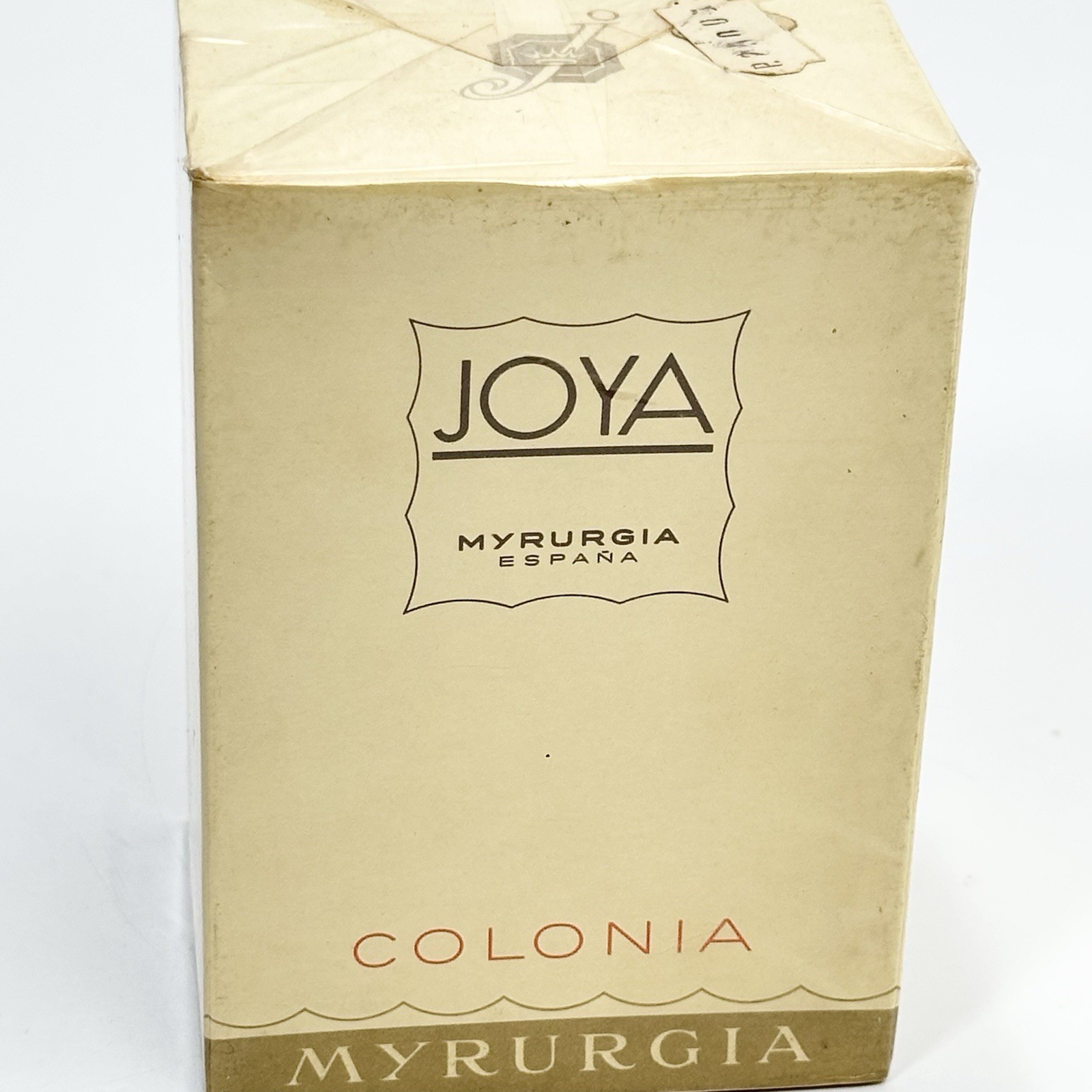 Joya Colonia By Myrurgia Cologne Spain 7 FL. OZ. Sealed Box Vintage RARE SIZE