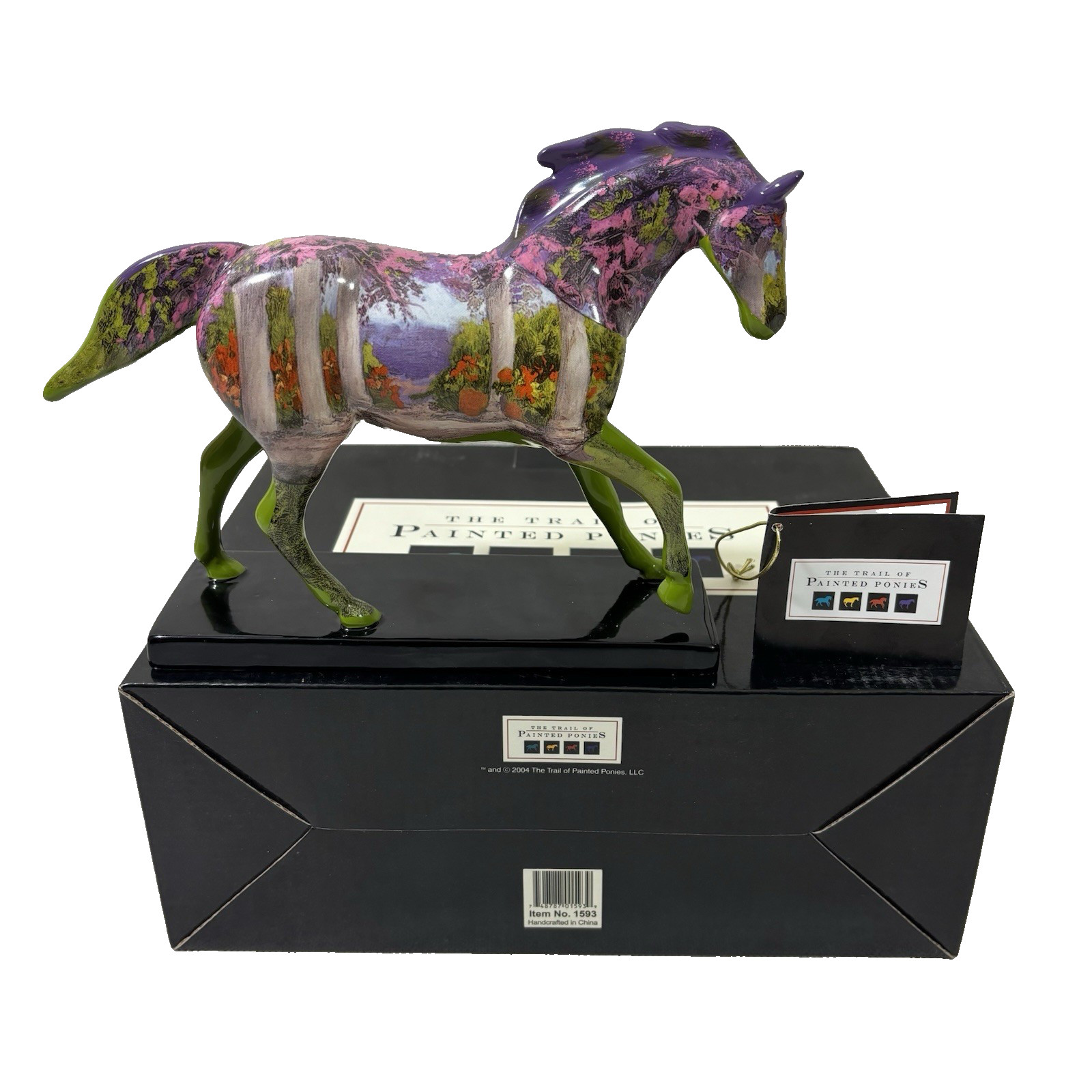 Trail of Painted Ponies 2004 Floral Pony Noel Espinoza #1593