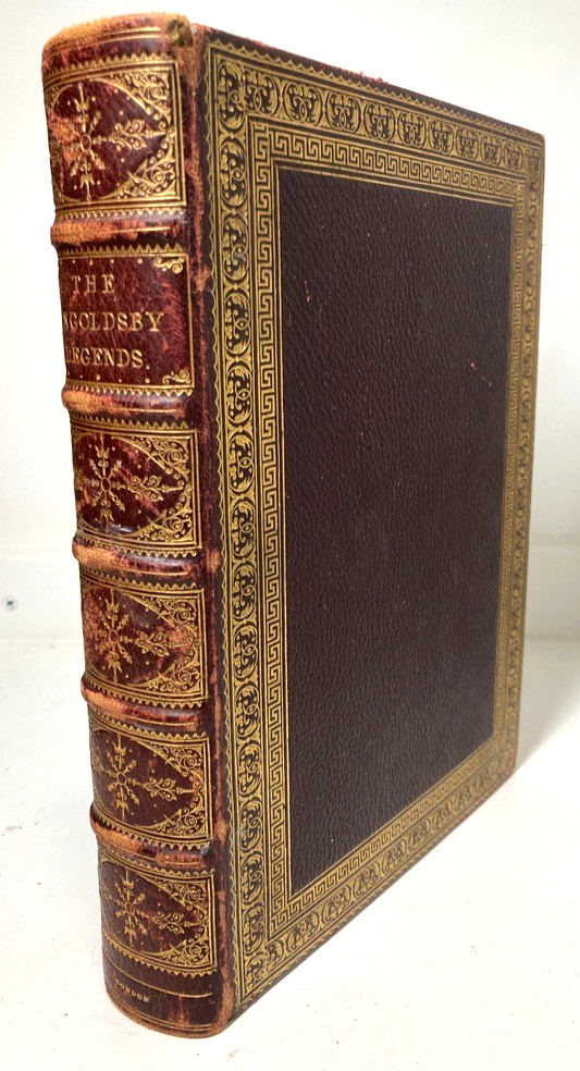 1874 INGOLDSBY LEGENDS Gothic Ghost Stories Witches Occult Tenniel Morocco Gilt