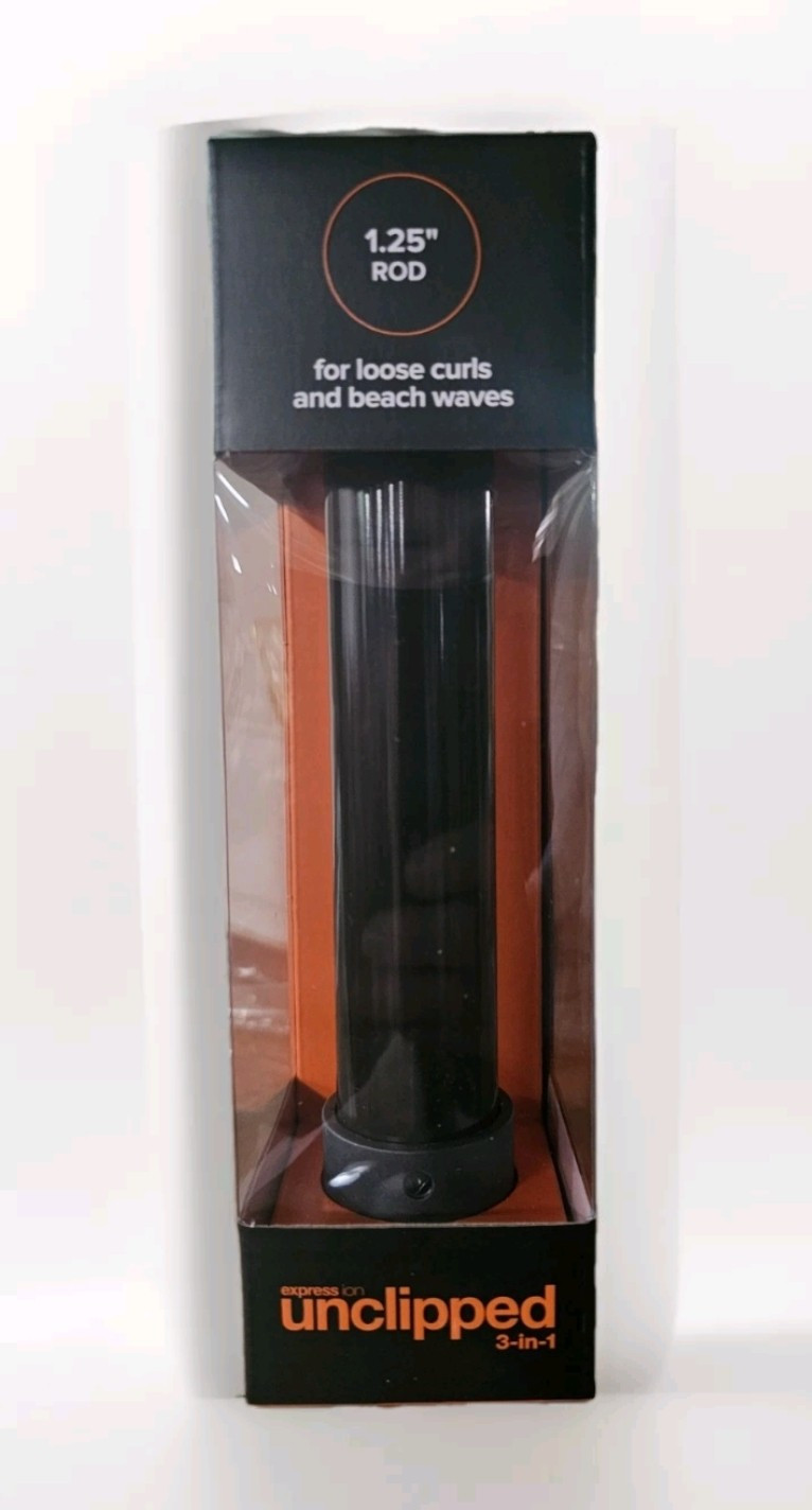 NEW Paul Mitchell Express Ion Unclipped 1.25 Inch Straight Rod Curling Iron