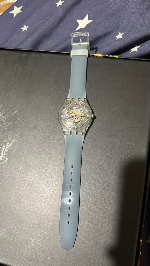 Swatch Clearly Black Striped（SUOK157）