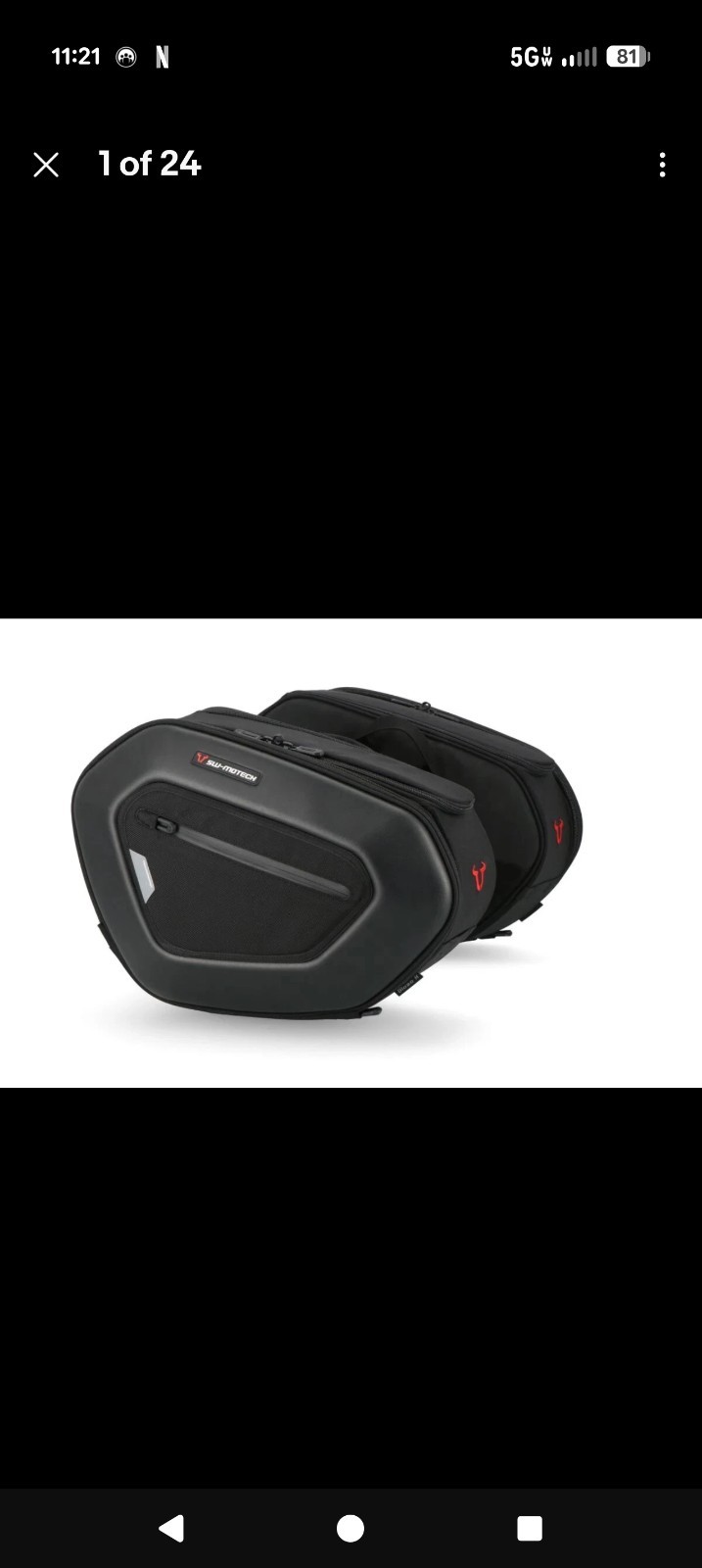 SW-MOTECH PRO BLAZE H Saddlebags Fits Multiple Models BC.HTA.00.740.31000