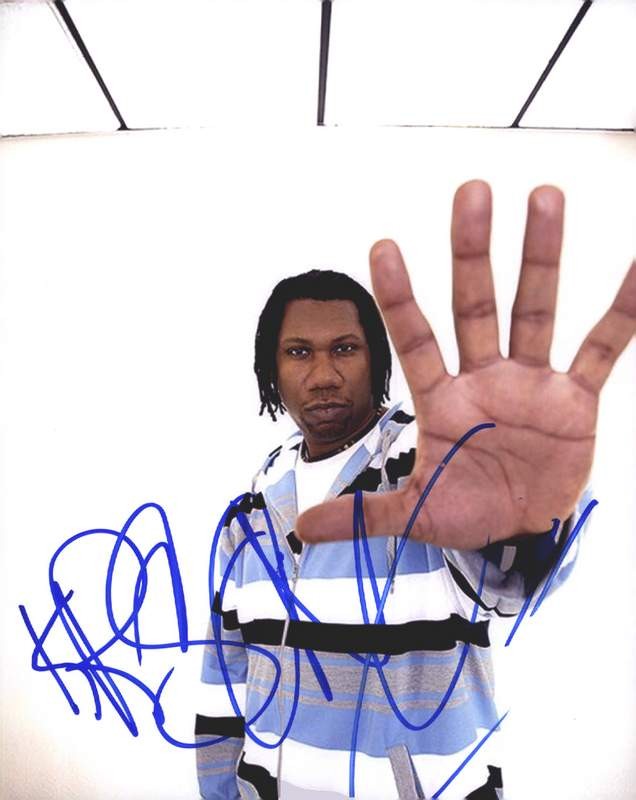 Krs One authentic signed rap 8x10 photo W/Certificate Autographed (A0746)