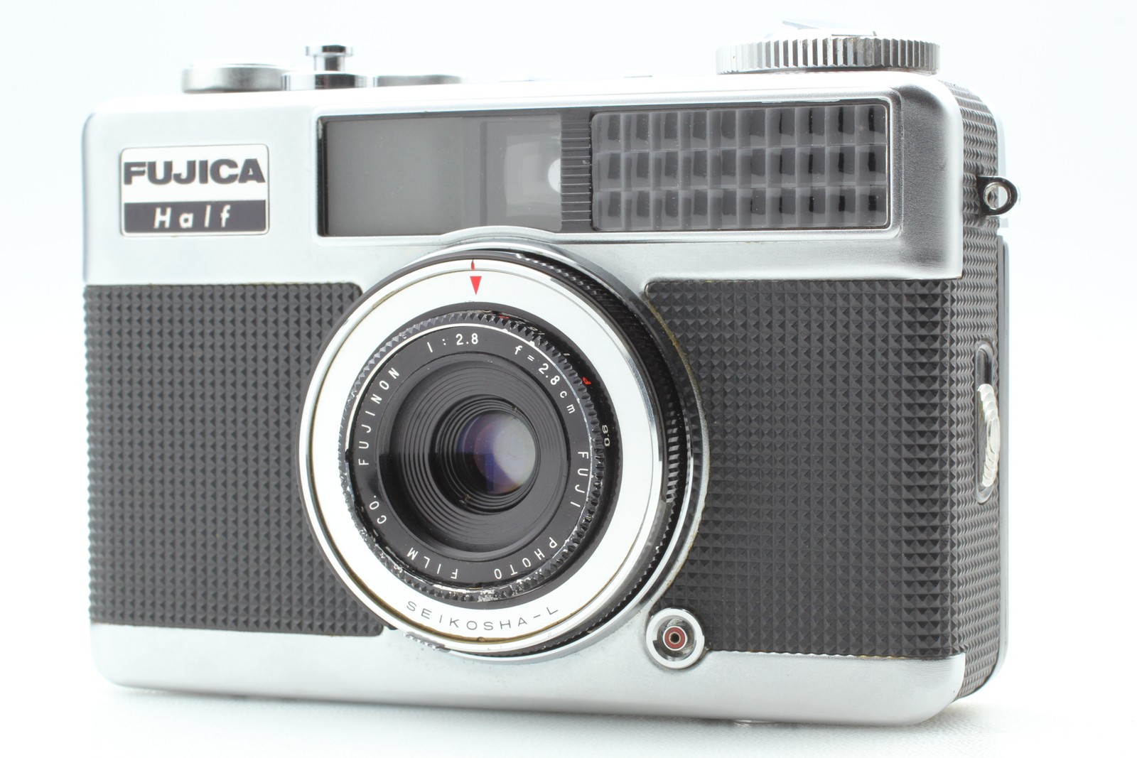 CLA\'d Meter Works [Near MINT] Fujica Half 35mm Film Camera 28mm f2.8 from japan