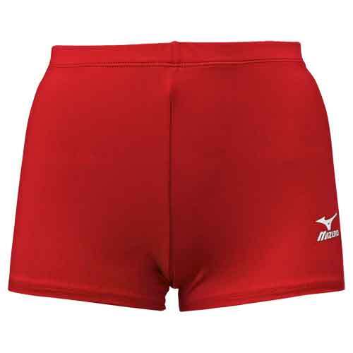 Mizuno Women\'s Low Rise Vortex Volleyball Shorts, 4\ Mizuno Women\'s Low Rise Vortex Volleyball Shorts, 4\