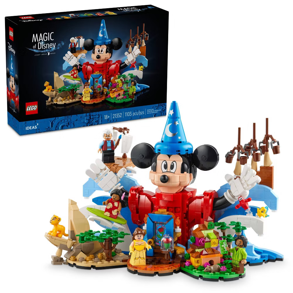 LEGO Ideas Magic of Disney Collectible Building Set for Adults 21352