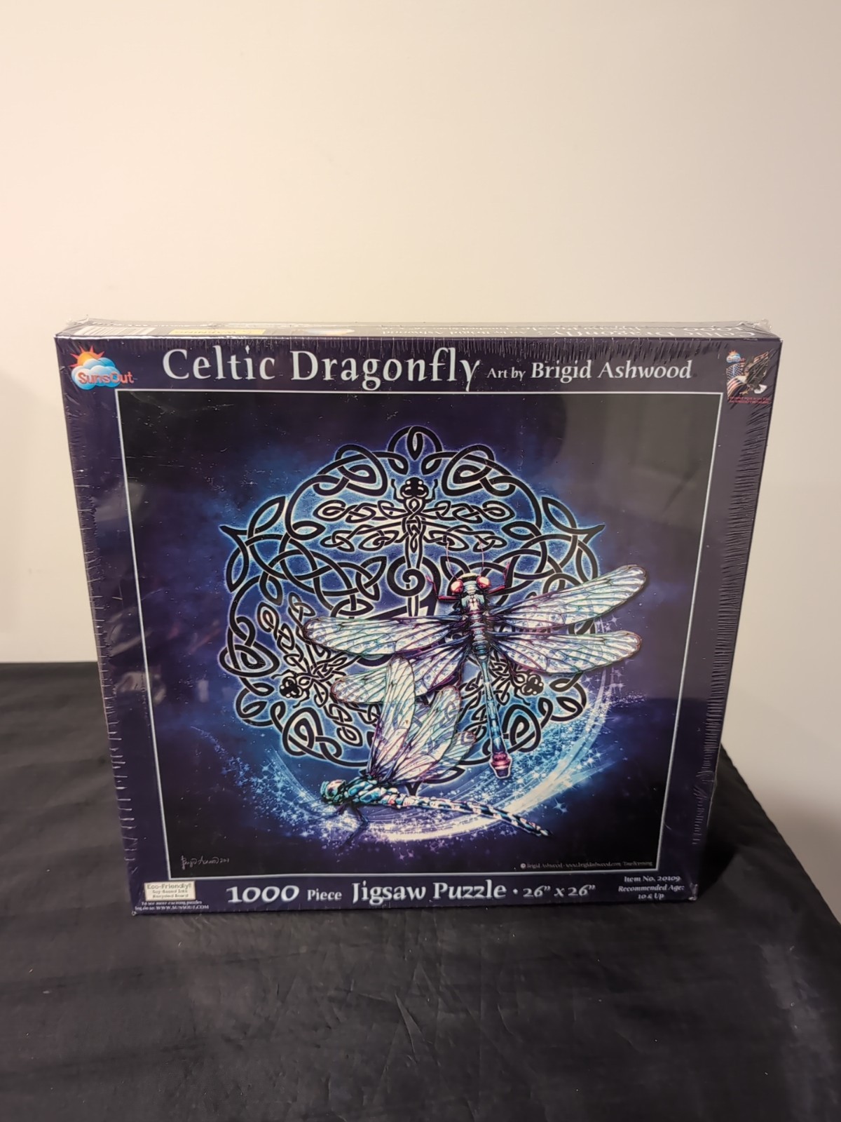 Jigsaw puzzle Animal Insect Celtic Dragonfly 1000 piece NEW Made in USA Jigsaw puzzle Animal Insect Celtic Dragonfly 1000 piece NEW Made in USA