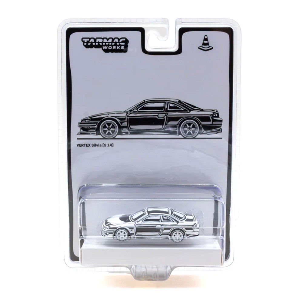 Tarmac Works 1:64 Vertex Silvia S14 Designed by JOSHUA VIDES Diecast T64G-018-JV