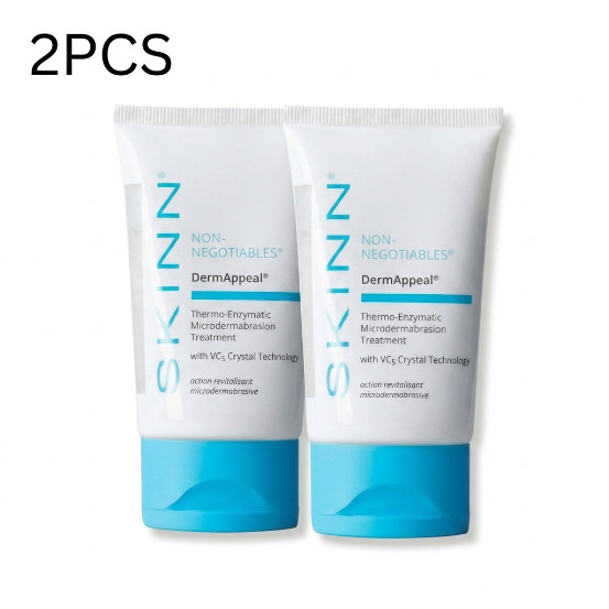 2PCS SKINN DermAppeal Microdermabrasion Exfoliator, 2oz