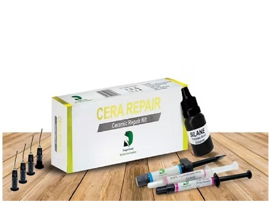 Dental CERA REPAIR Complete Set of Ceramic Porcelain Repair Kit