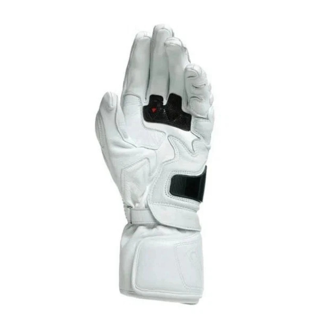 Dainese Druid 3 White Motorcycle Leather Gloves