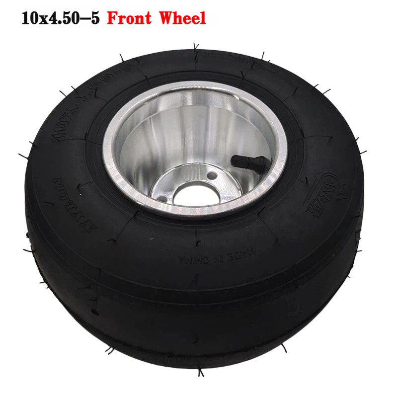 5\'\' 10x4.50-5 or 11x7.10-5 Slick Tire Wheel Rim for Drift Trike Go Kart Buggy