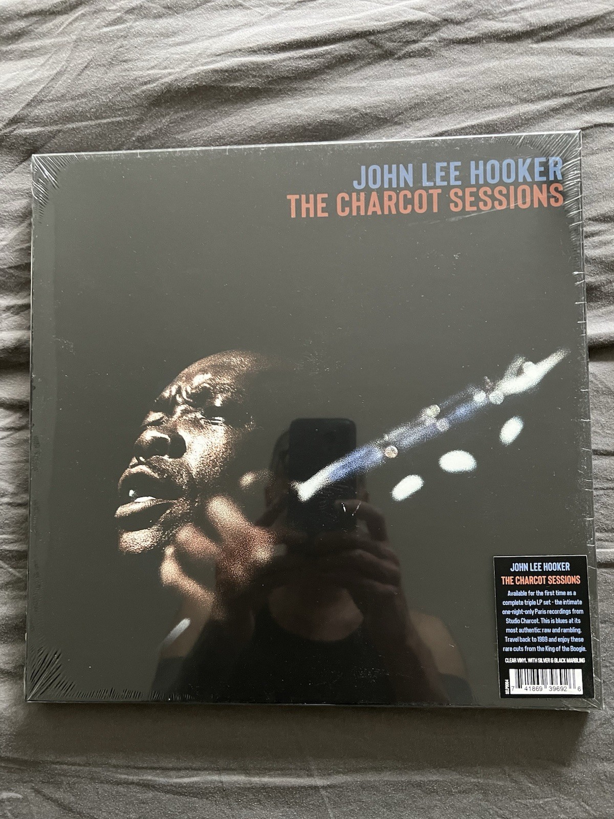 John Lee Hooker The Charcot Sessions. New Sealed Blues Vinyl Boxset. John Lee Hooker The Charcot Sessions. New Sealed Blues Vinyl Boxset.