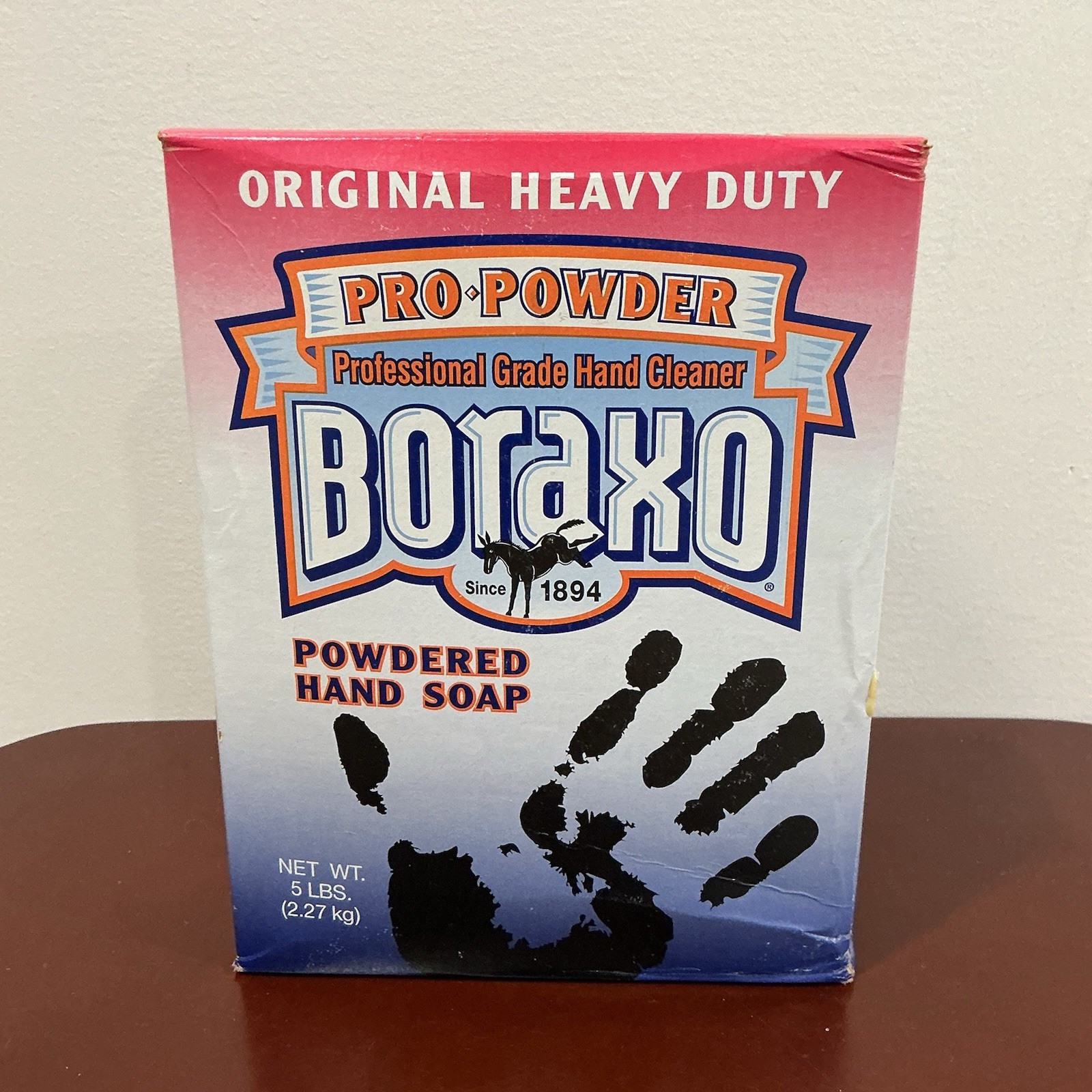 Boraxo Pro Powder Hand Cleanser Soap Professional Grade 5 Lb Box Boraxo Pro Powder Hand Cleanser Soap Professional Grade 5 Lb Box