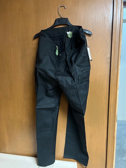 Brandit BDU Style Ranger Pants, Black, Size Large Brandit BDU Style Ranger Pants, Black, Size Large
