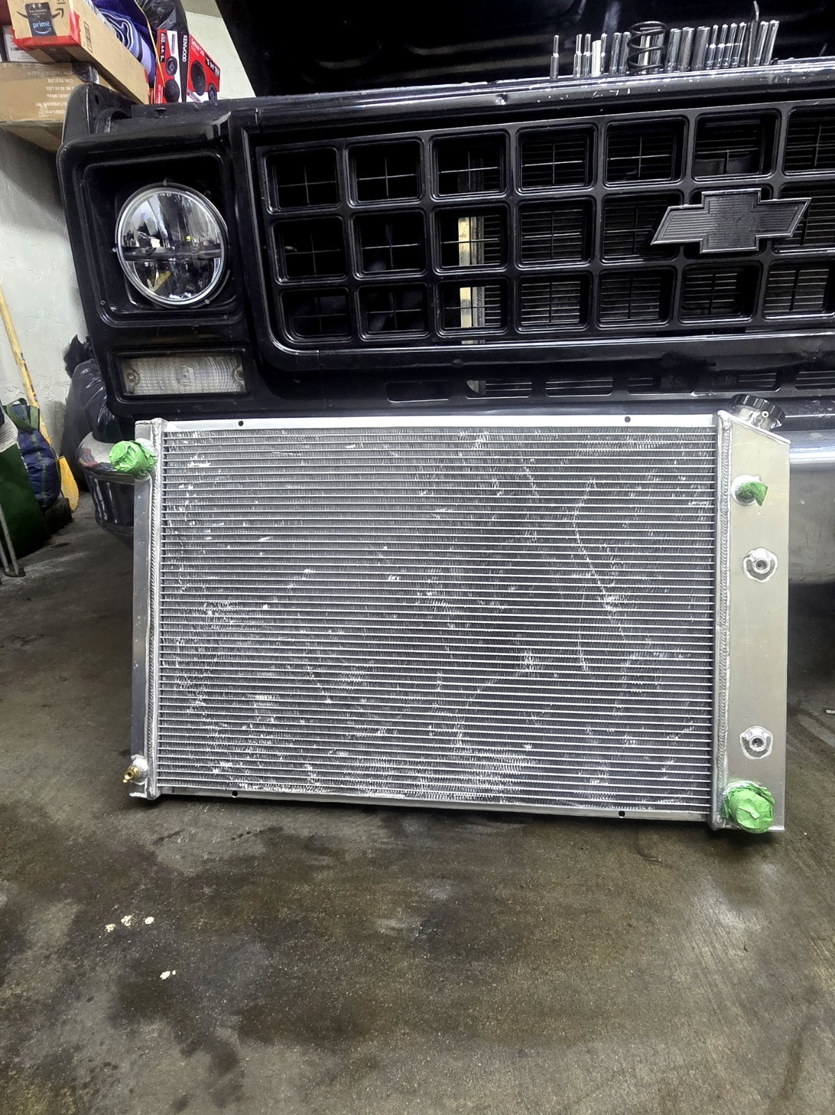 Alloyworks 4 Rows Aluminum Radiator Alloyworks 4 Rows Aluminum Radiator