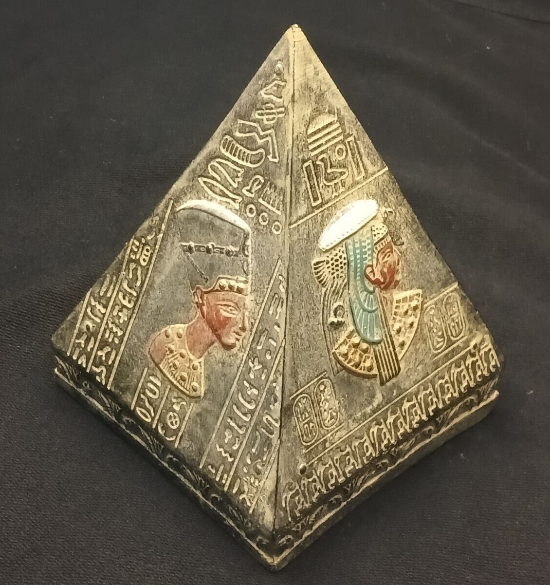 Egyptian Pharaonic Pyramid Stone Statue Nefertiti Cleopatra Tutankhamun egypt