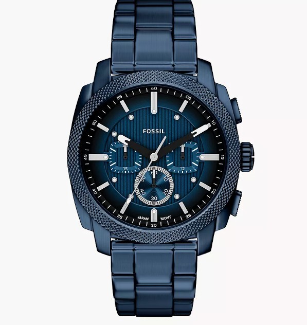 Fossil Machine Quartz Blue Dial Men\'s Watch FS6167 Fossil Machine Quartz Blue Dial Men\'s Watch FS6167