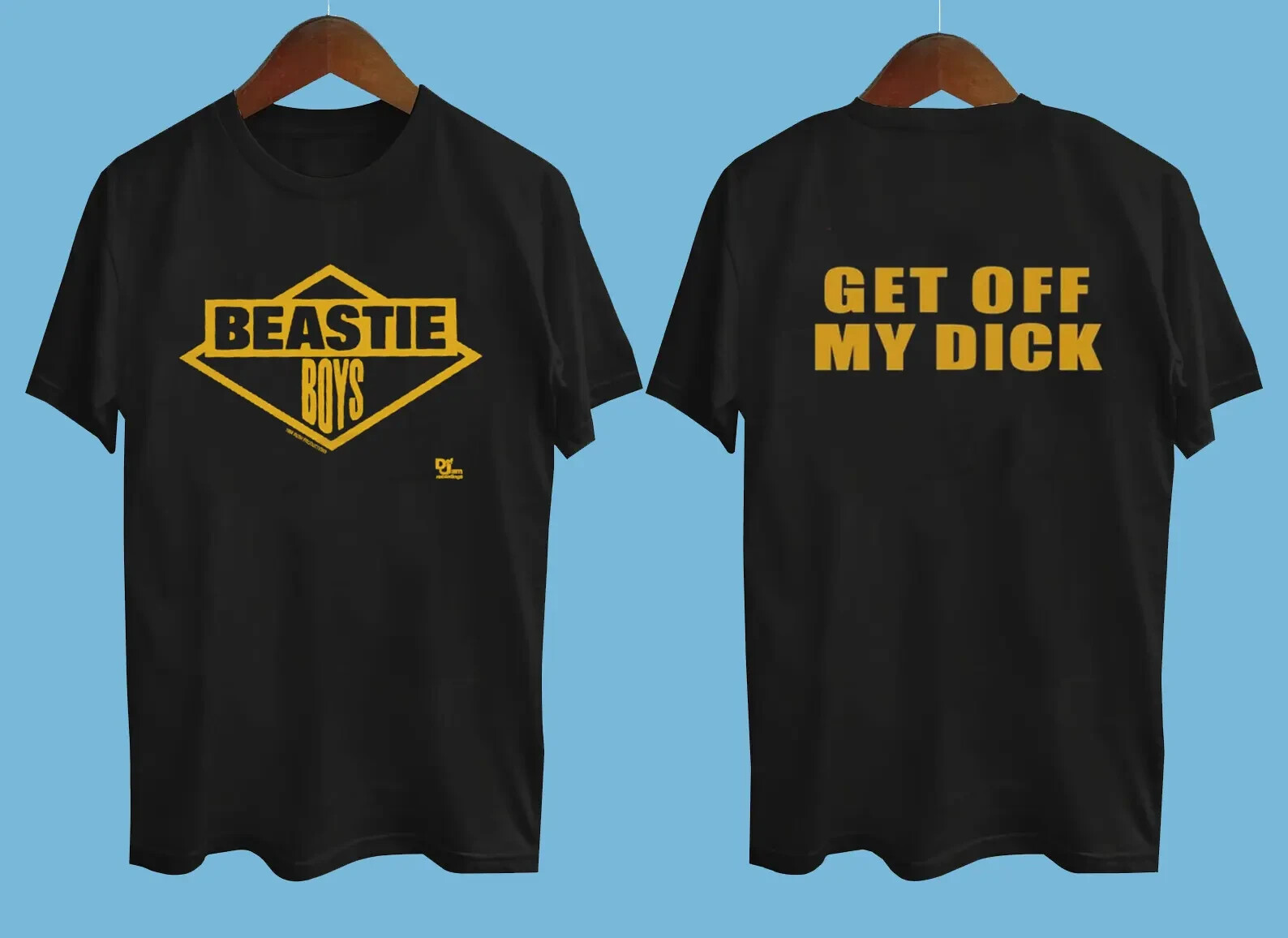 Beastie Boys Get Off My Dick 1986 Double Sided T-Shirt Beastie Boys Get Off My Dick 1986 Double Sided T-Shirt