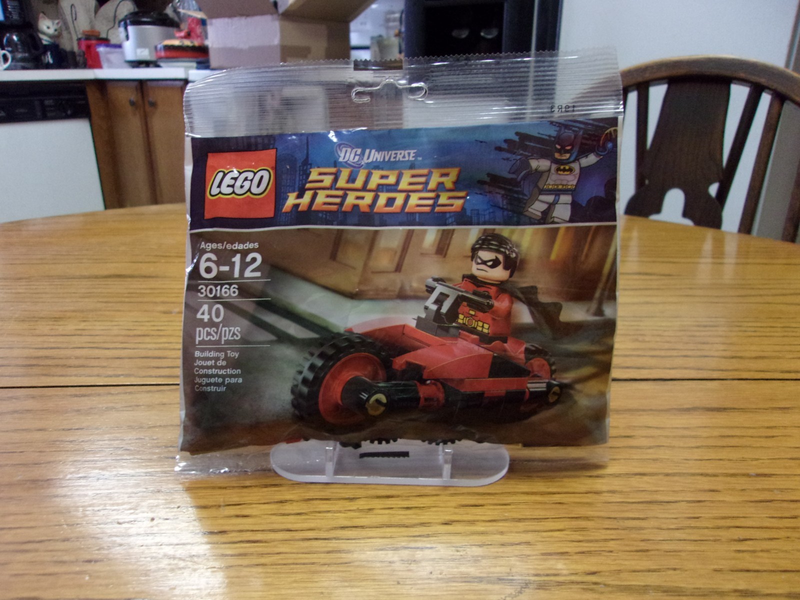 New 2013 RETIRED Lego DC Universe 30166 Robin and Redbird Cycle Polybag Set