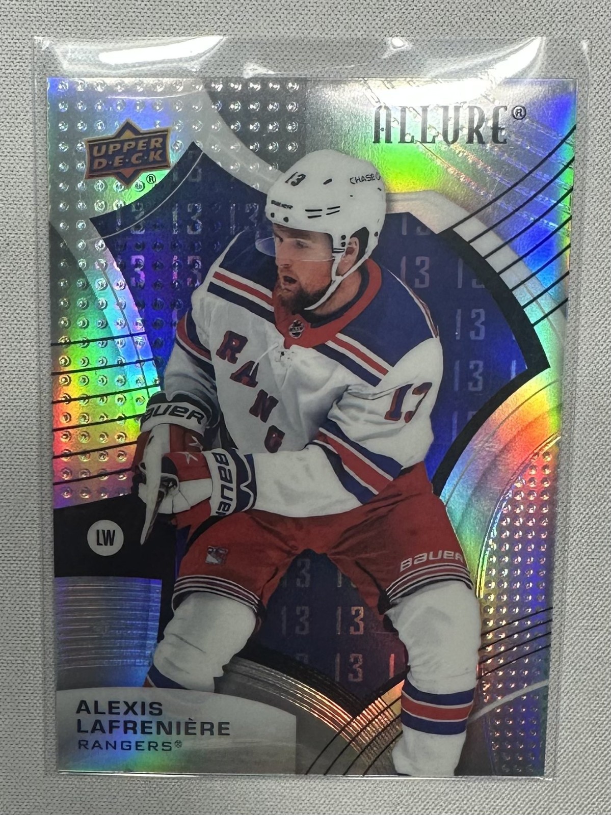 2021-22 Alexis Lafreniere Jersey Number Upper Deck Allure[067/199][#59][Rangers]