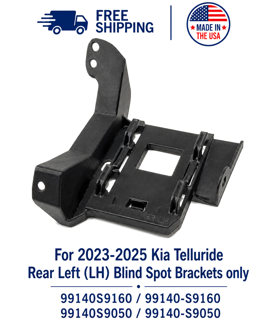 For 2023-2025 Kia Telluride Rear-Left (LH) Blind Spot sensor Bracket only