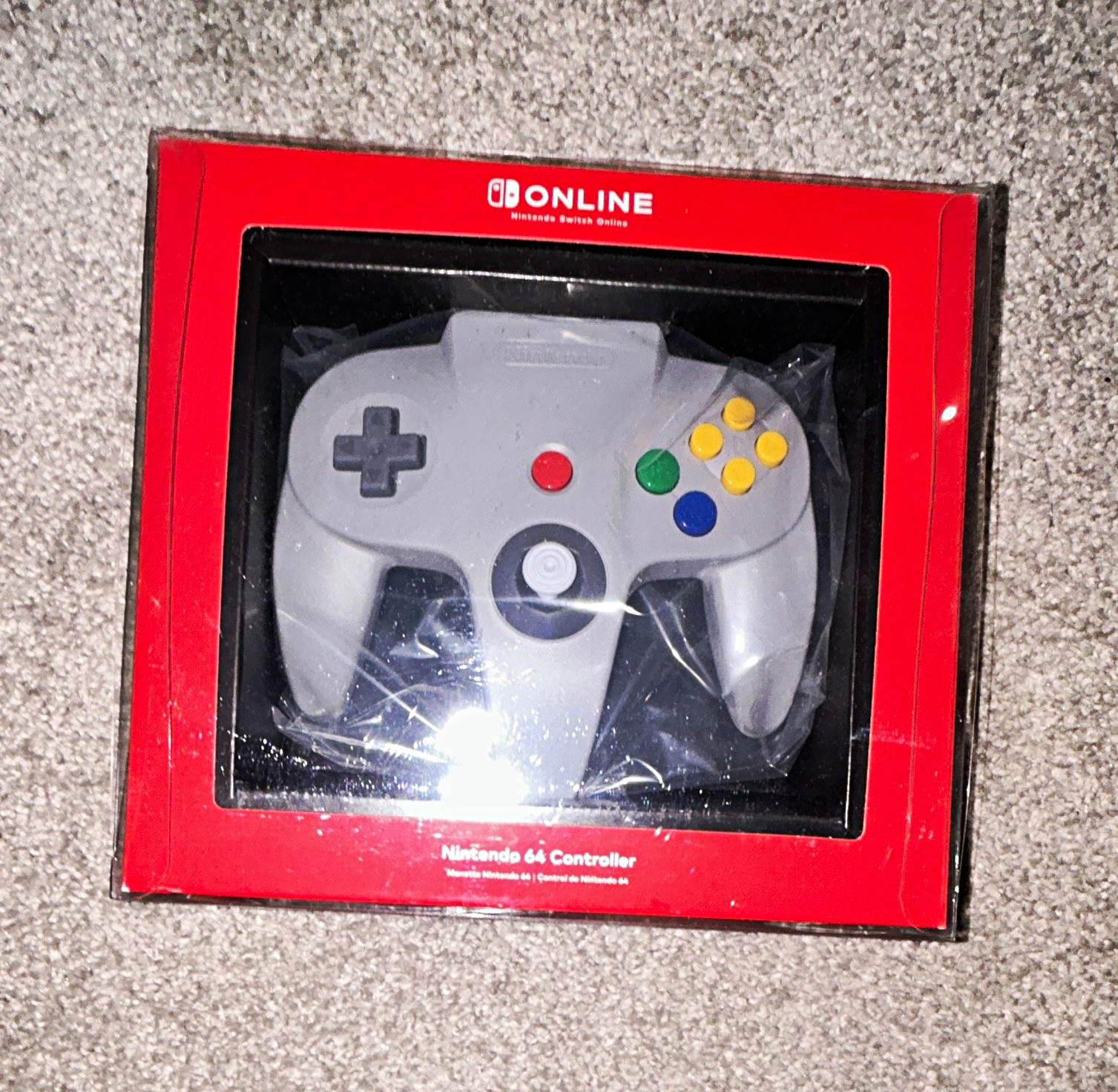 Nintendo Switch Online Nintendo 64 Wireless Controller Gray for Nintendo Switch Nintendo Switch Online Nintendo 64 Wireless Controller Gray for Nintendo Switch
