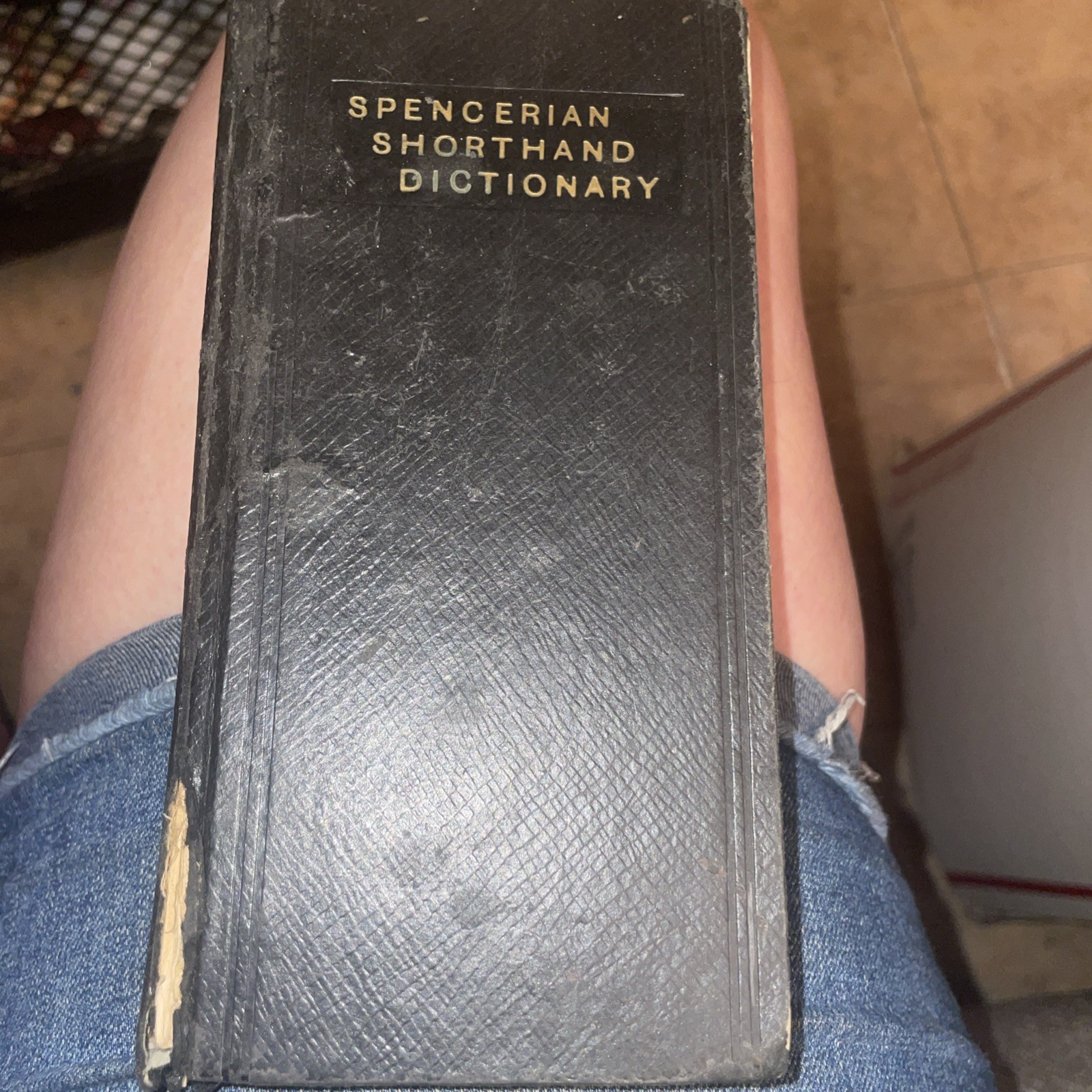 Spencerian Dictator, Dictionary, and Reader L.C. Spencer 1913, Shorthand