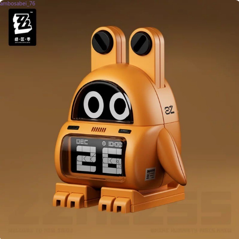Zenless Zone Zero Bangboo Electronic Calendar Alarm Clock Anime  Decor Ornament