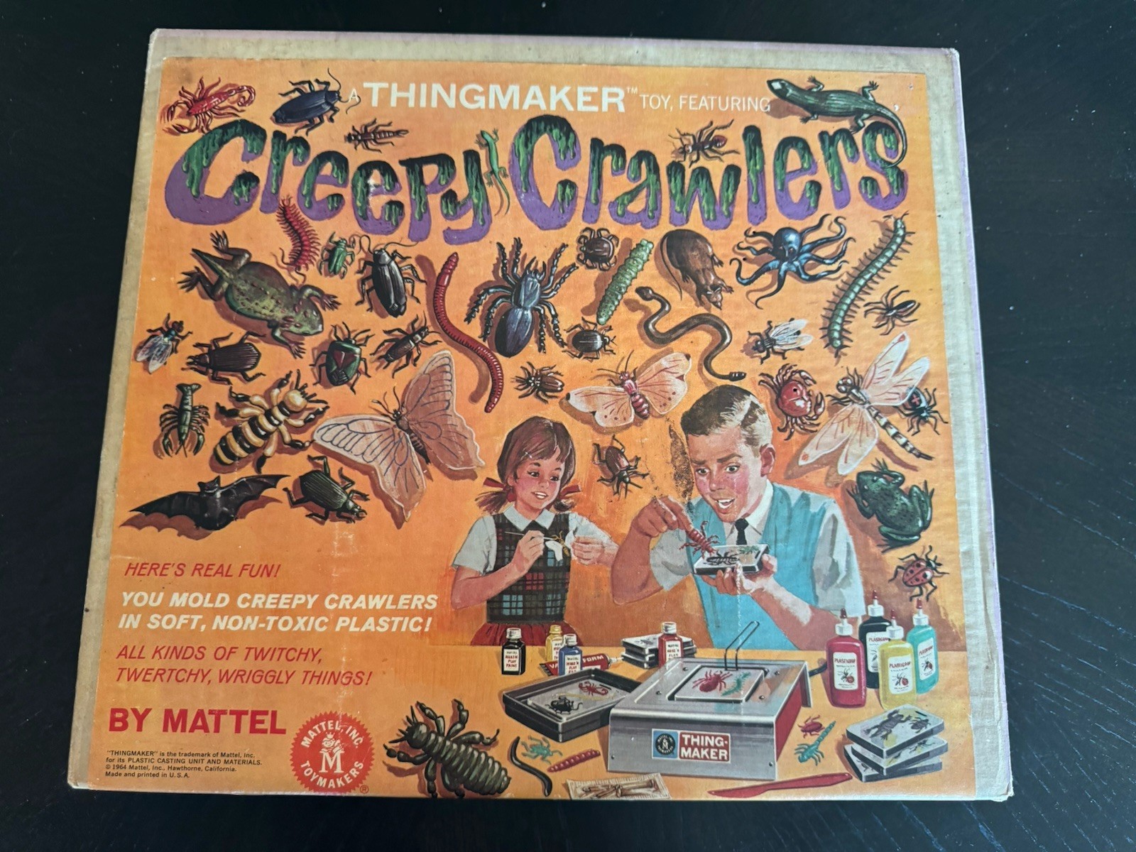 1965 Mattel Thingmaker Creepy Crawlers - Good Condition