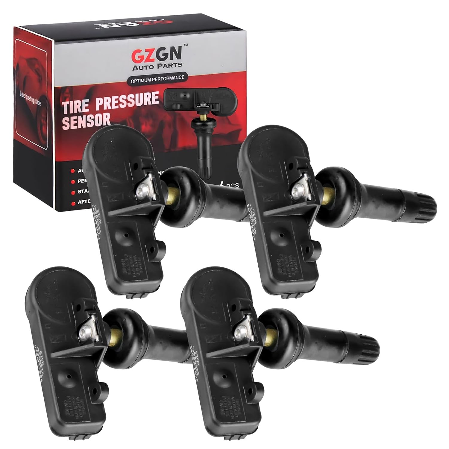 TPMS Sensor Set 4PCS 13598771 Pre-Programmed 315MHz Compatible Tire Pressure TPMS Sensor Set 4PCS 13598771 Pre-Programmed 315MHz Compatible Tire Pressure