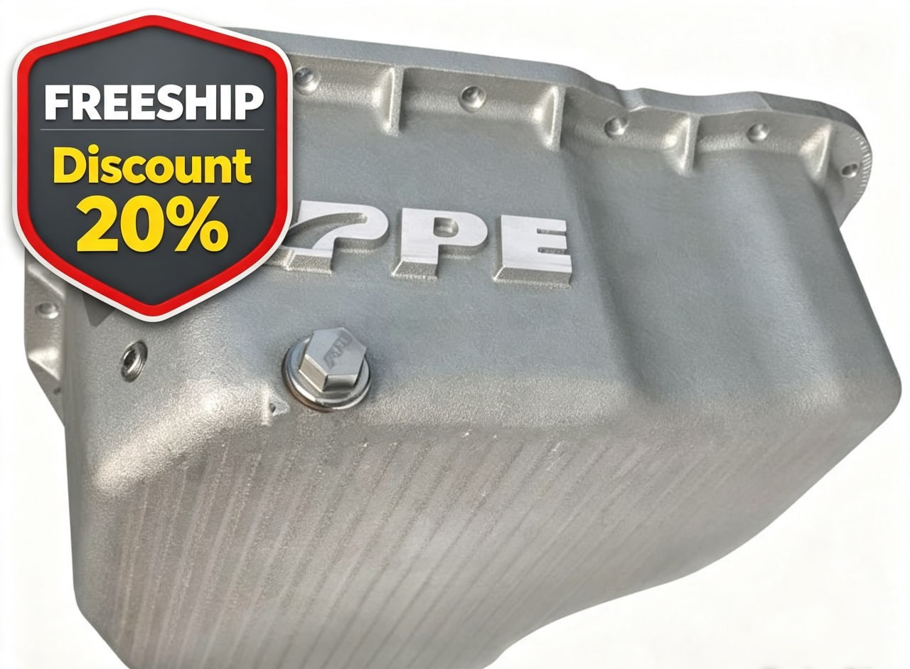 PPE 128051110 Deep 10L80 Transmission Pan GM 3.0L Duramax 2020-23