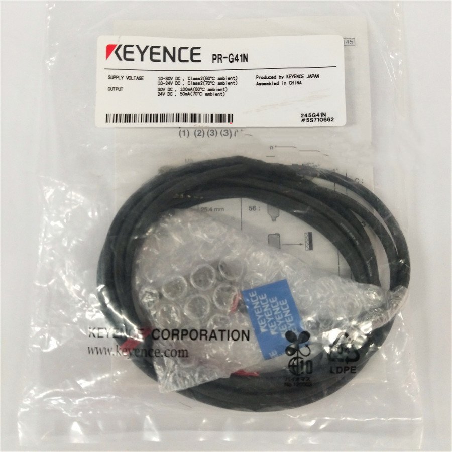 Keyence PR-G41N Photoelectric Sensor PRG41N 1PC New Expedited Shipping 