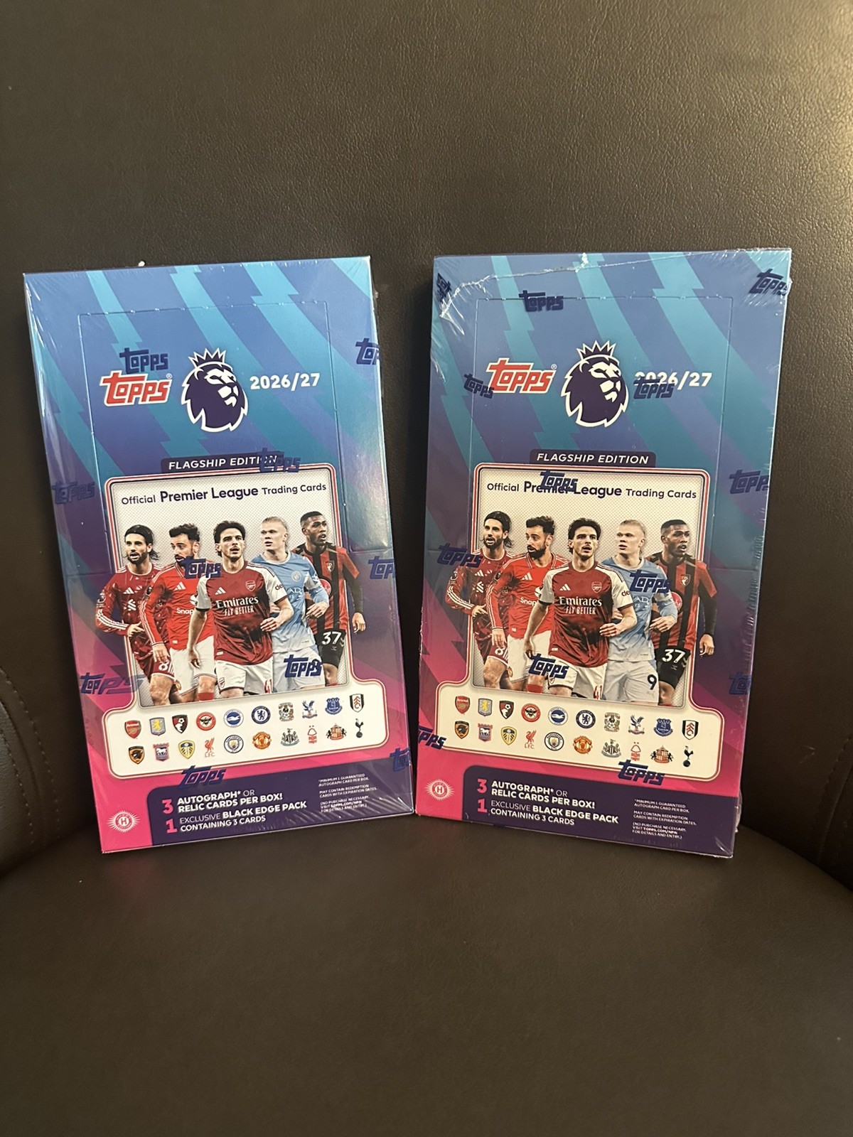 2026/27 TOPPS FLAGSHIP PREMIER LEAGUE HOBBY BOX (3 AUTOs/RELIC) PRESALE ✅ QTY 
