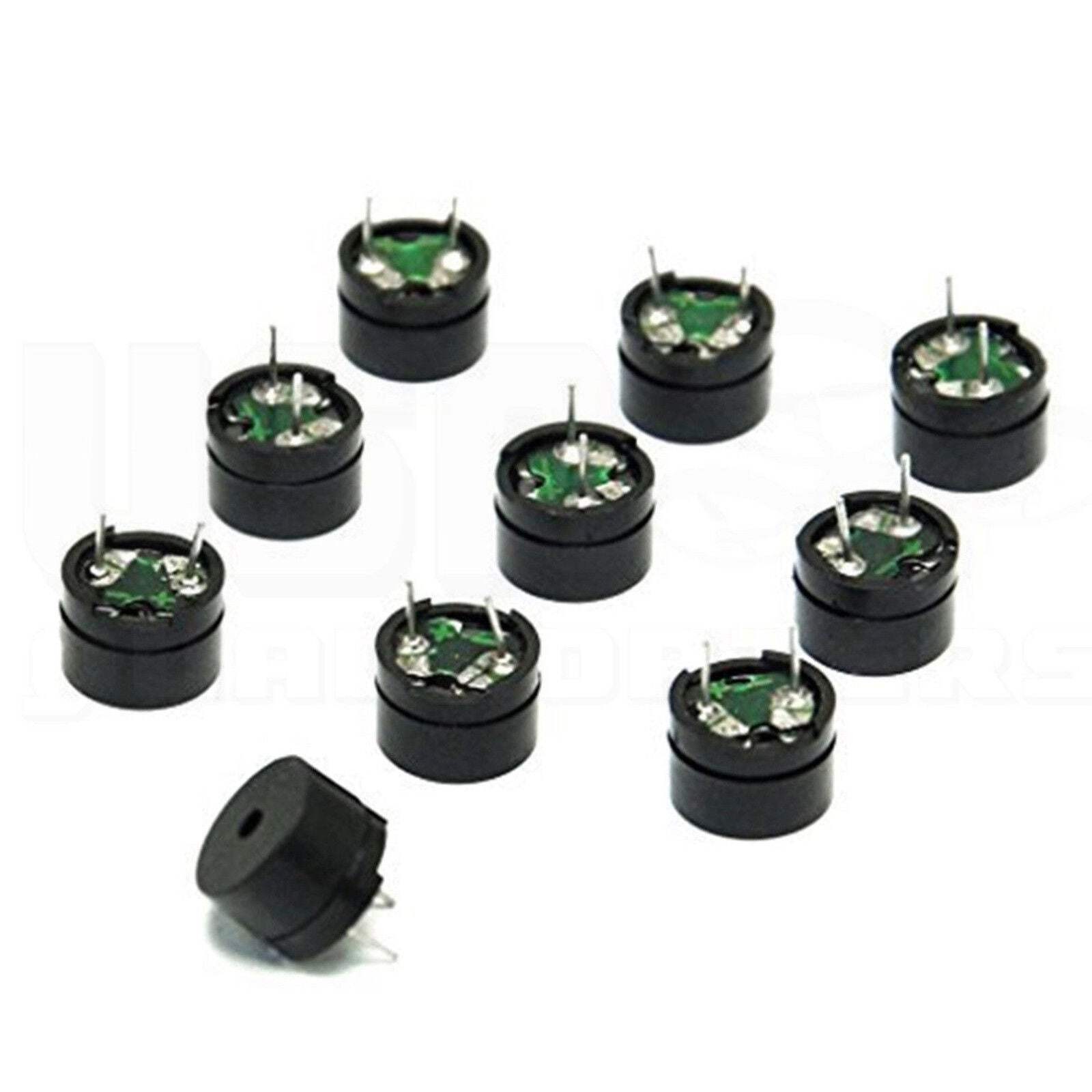 10pcs Passive Electric Buzzer 3V 5V 12V 16ohms 2KHz for Audio Signal Application